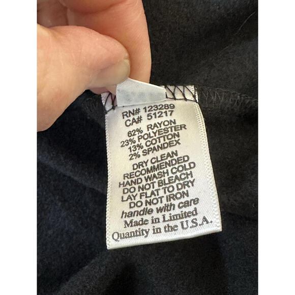 Lauren Moshi Black Tiger Graphic Sweatshirt Oversized Crewneck Rainbow Cozy XL - Picture 8 of 8